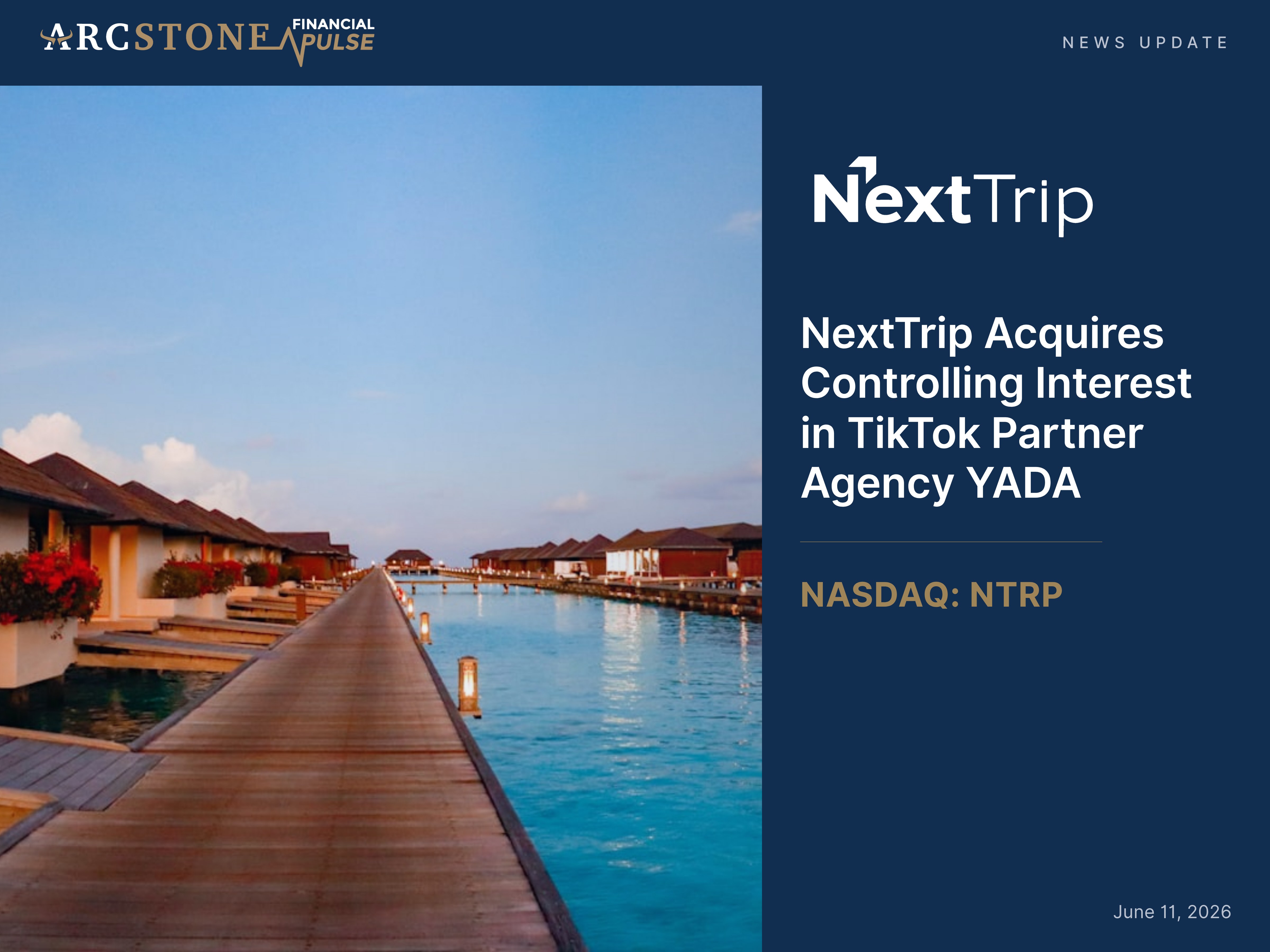 NextTrip Acquires Controlling Interest in TikTok Partner Agency YADA